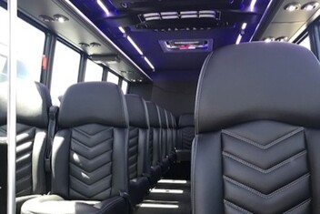 League City Minibus Interior