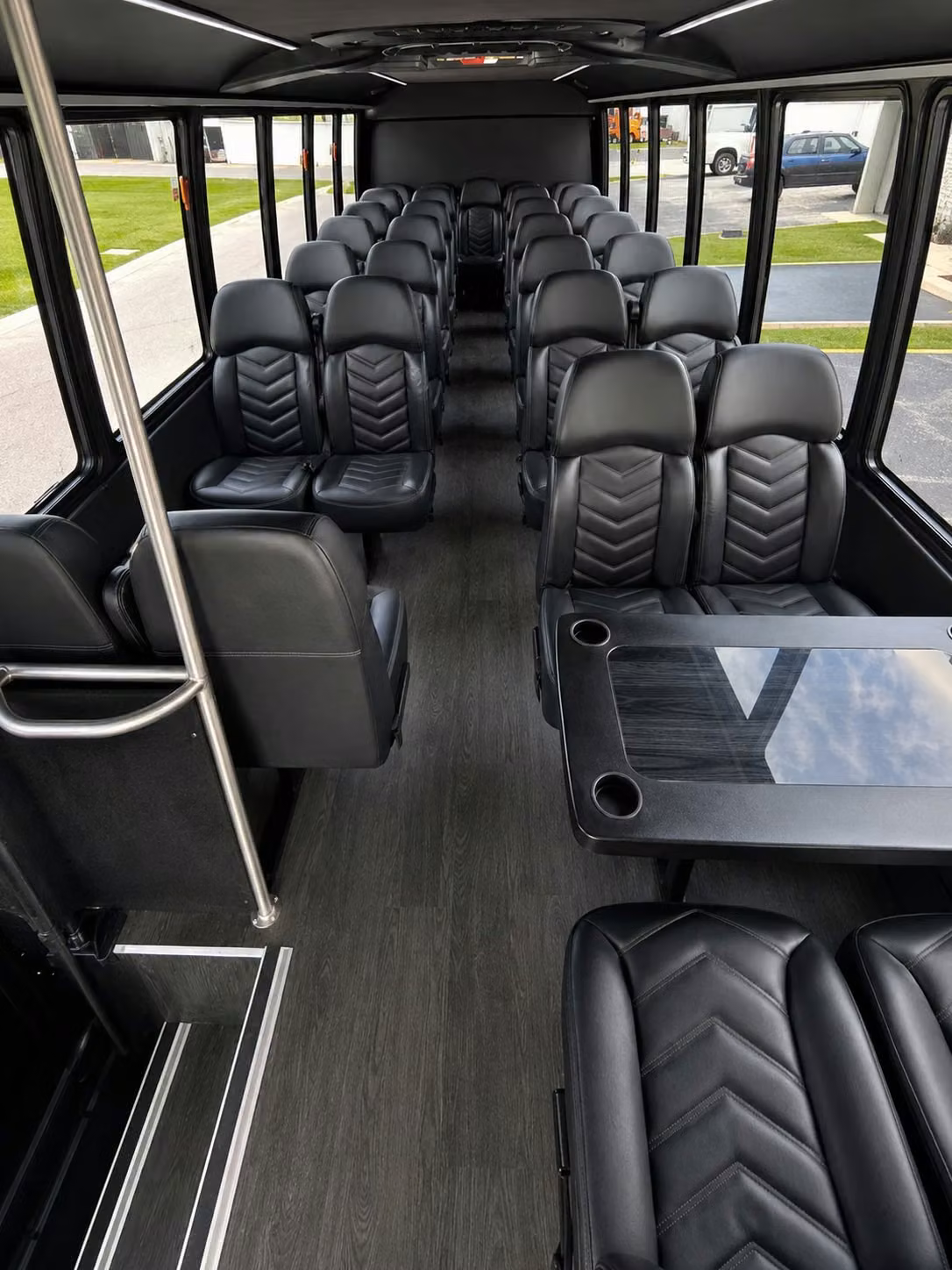 20 passenger minibus inside